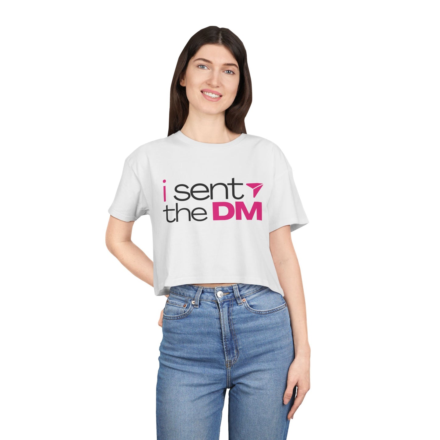 Sent the DM Crop Tee